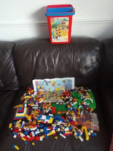 Scatola lego freestyle vintage - scatola,