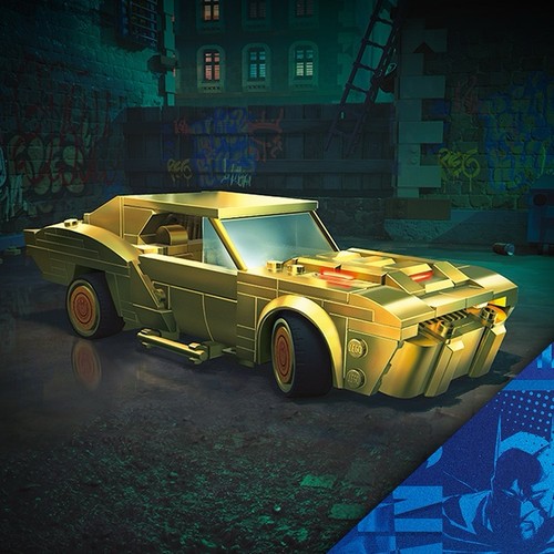 The batman gold batmobile code - the,