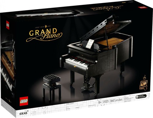 Lego ideas 21323 pianoforte - lego, a
